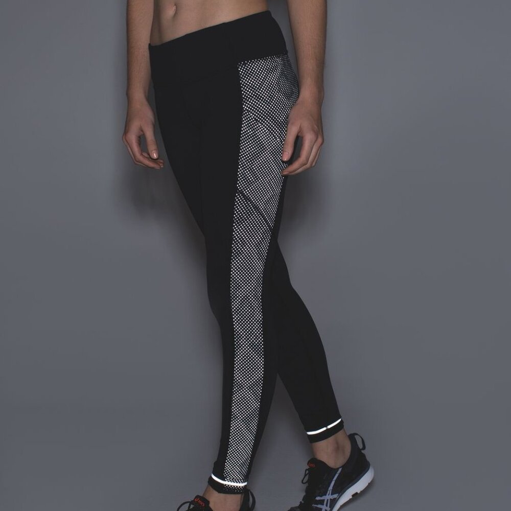 HTF GUC Lululemmon Speed Tight IV Reflective Ravish Leptile Sz4